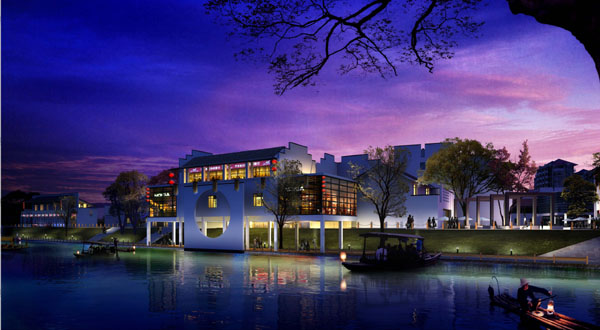 《安吉递铺港芜园路以北旧城改造城市设计》批